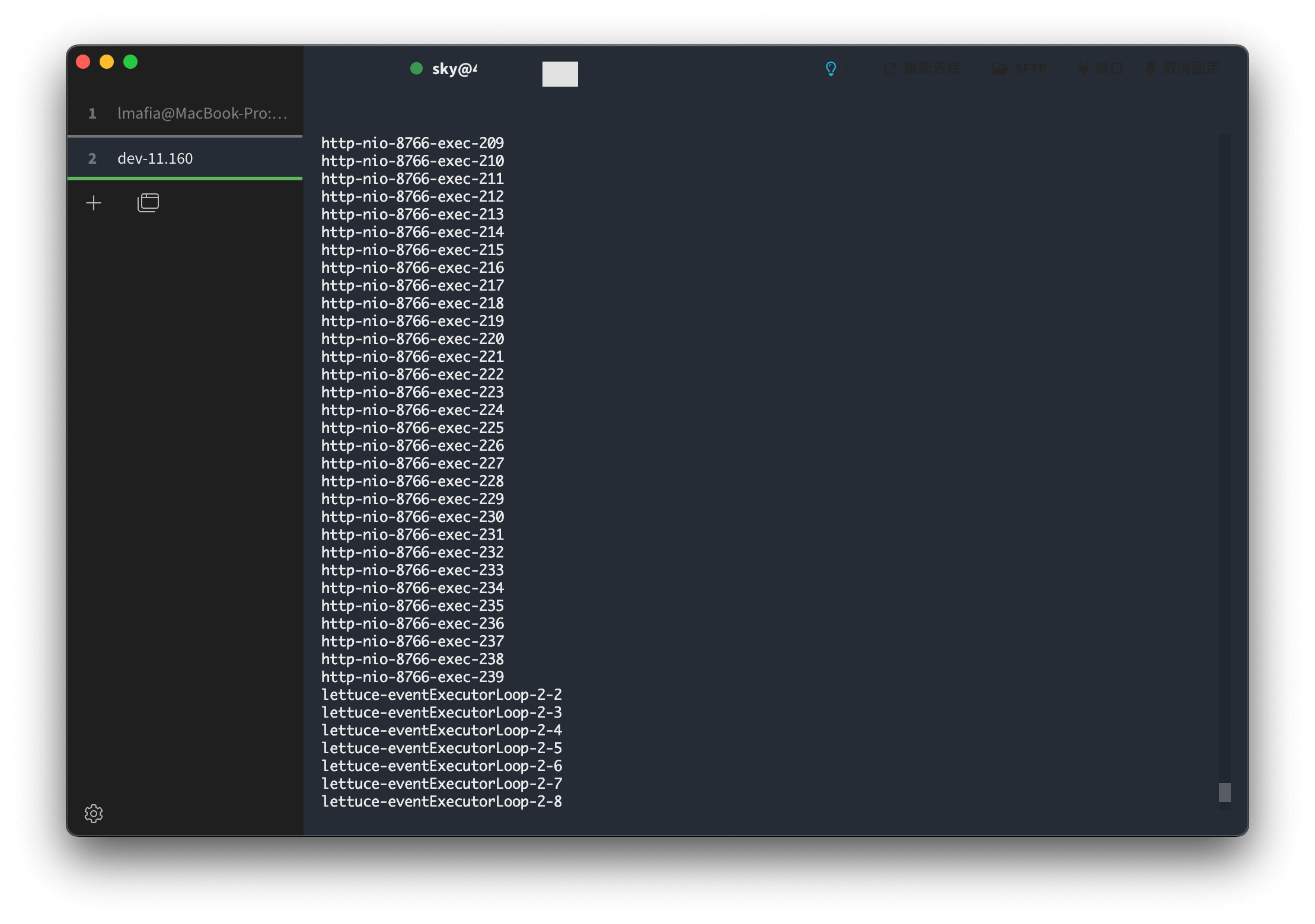 jstack 统计